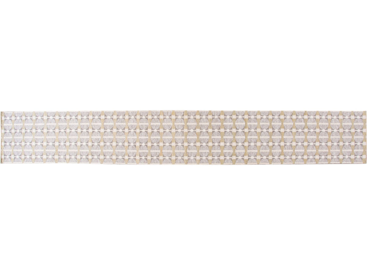Modern Scandinavian Style Long Wool Runner 3 X 22