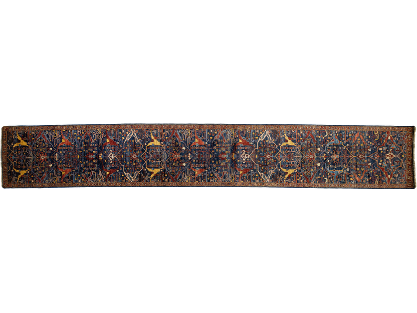 Modern Bidjar Wool Runner 3 X 18