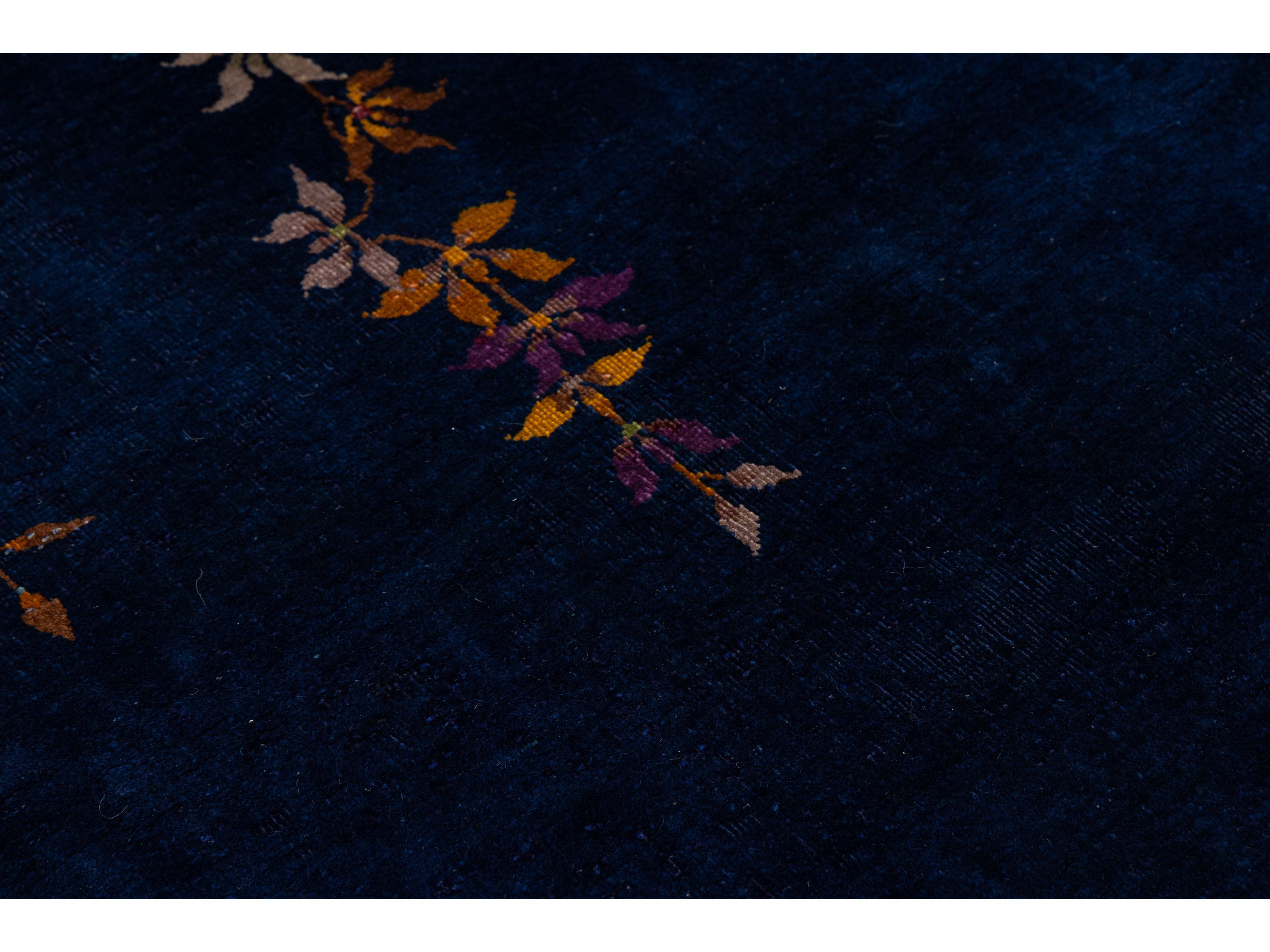 Antique Art Deco Chinese Rug 9 X 12