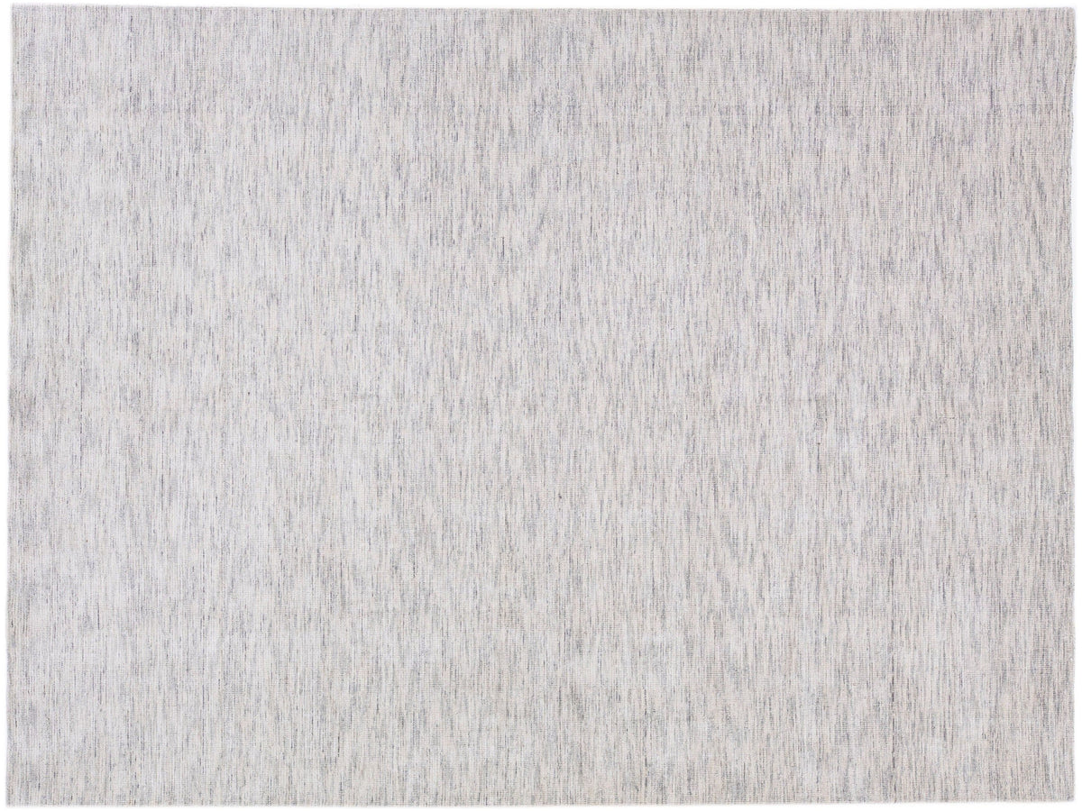 Modern Groove Collection Wool Rug 9 X 12