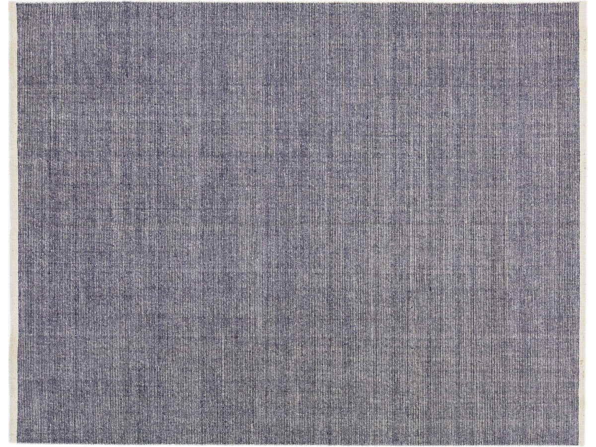 Modern Bamboo & Silk Groove Rug 8 X 10
