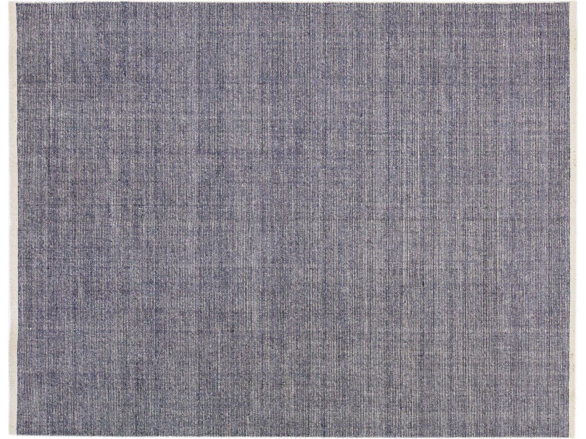 Modern Bamboo & Silk Groove Rug 8 X 10
