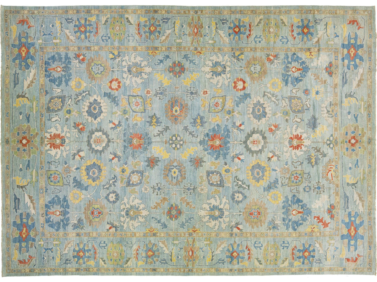 Modern Sultanabad Rug 13 X 18