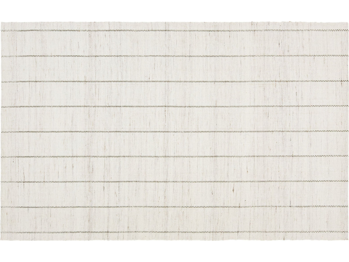 Modern Felted Wool Rug 5 X 8