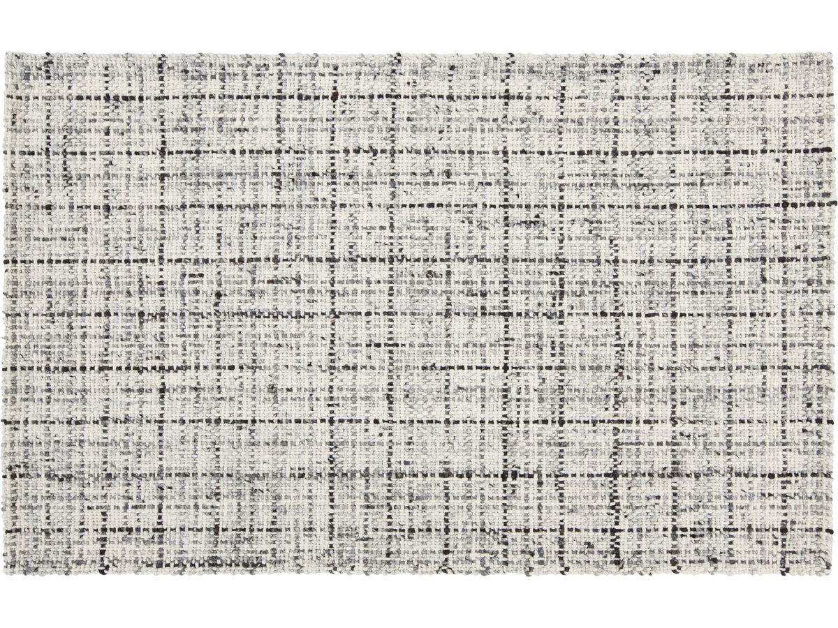 Modern Felted Wool Rug 5 X 8
