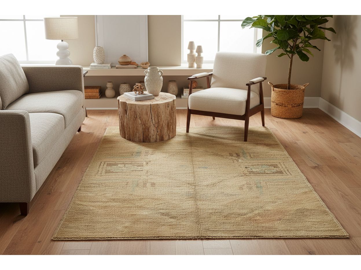 Vintage Turkish Anatolian Wool Rug 3 X 4