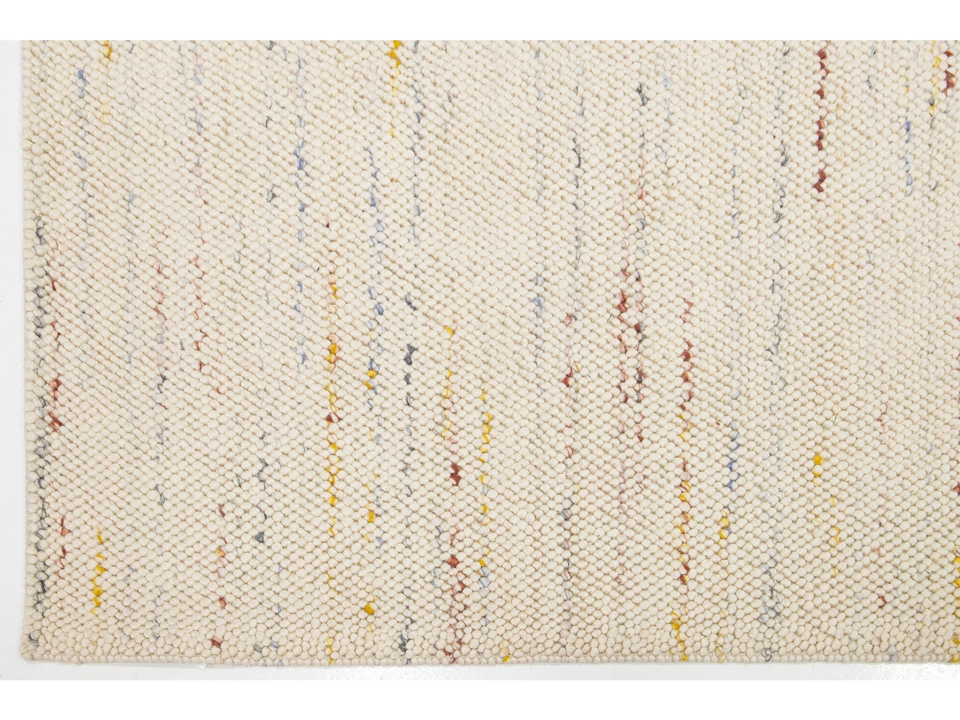 Modern Textured Wool Rug 9 X 12