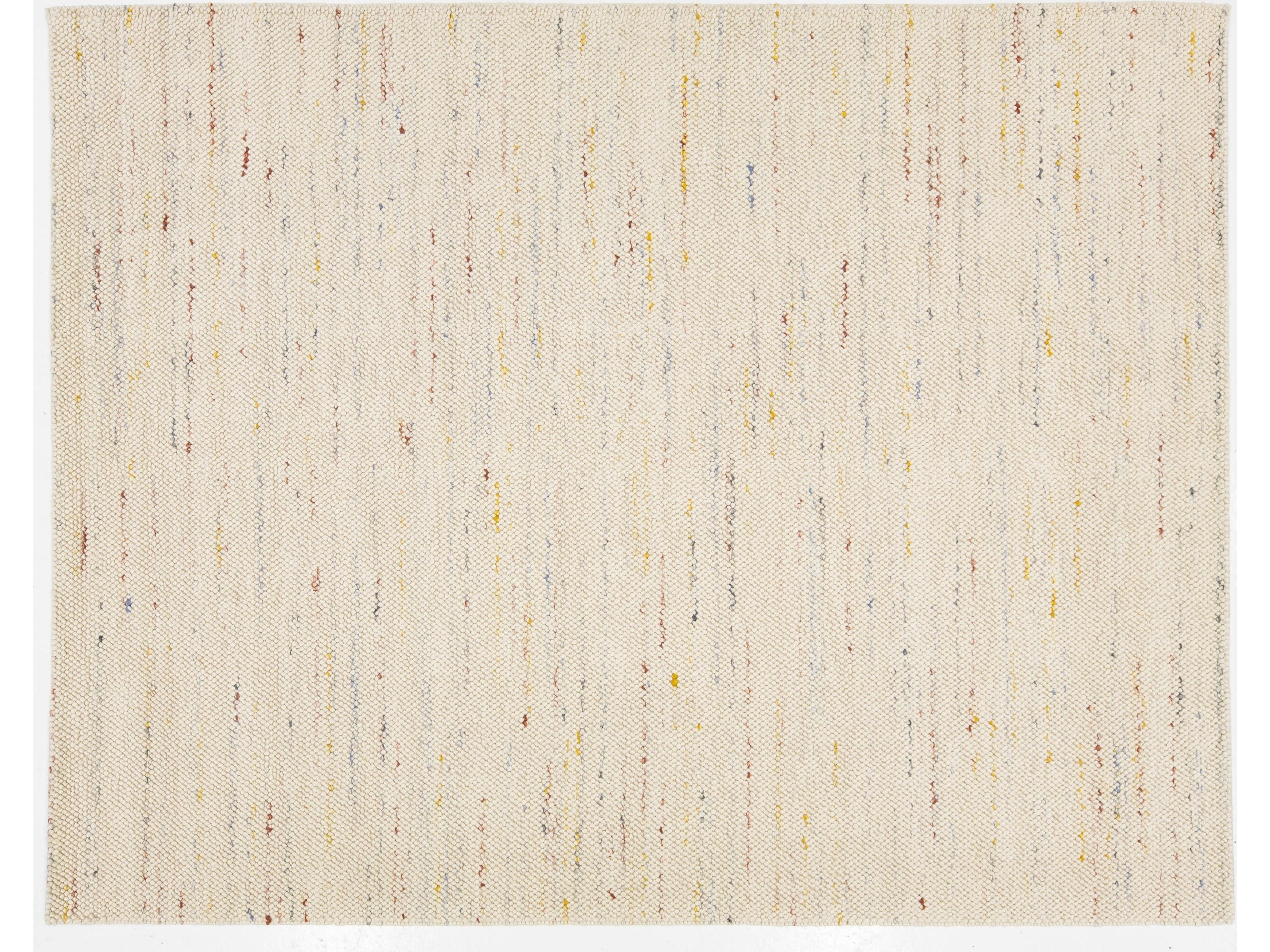 Modern Textured Wool Rug 9 X 12