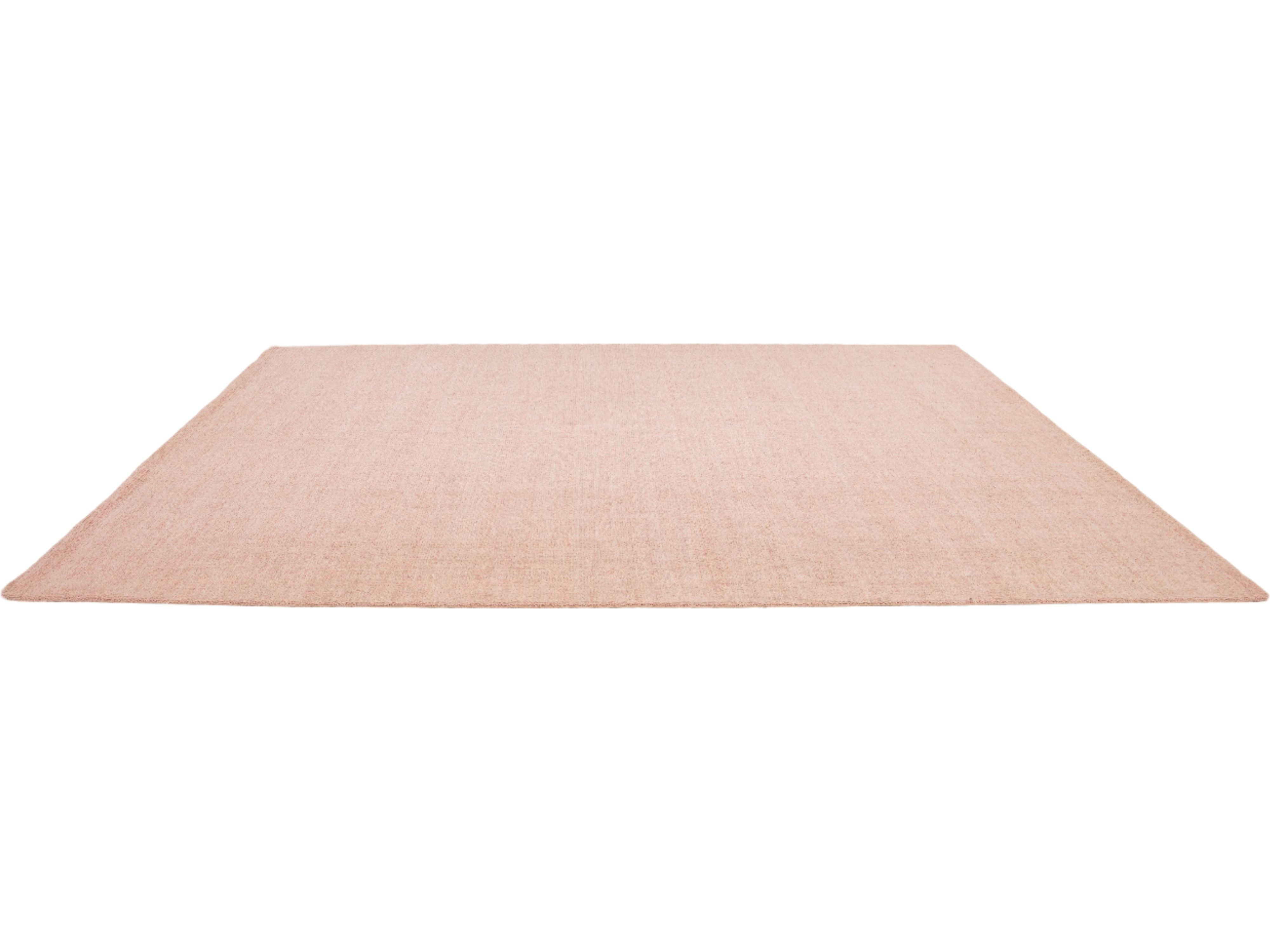 Modern Textured Wool Rug 10 X 14
