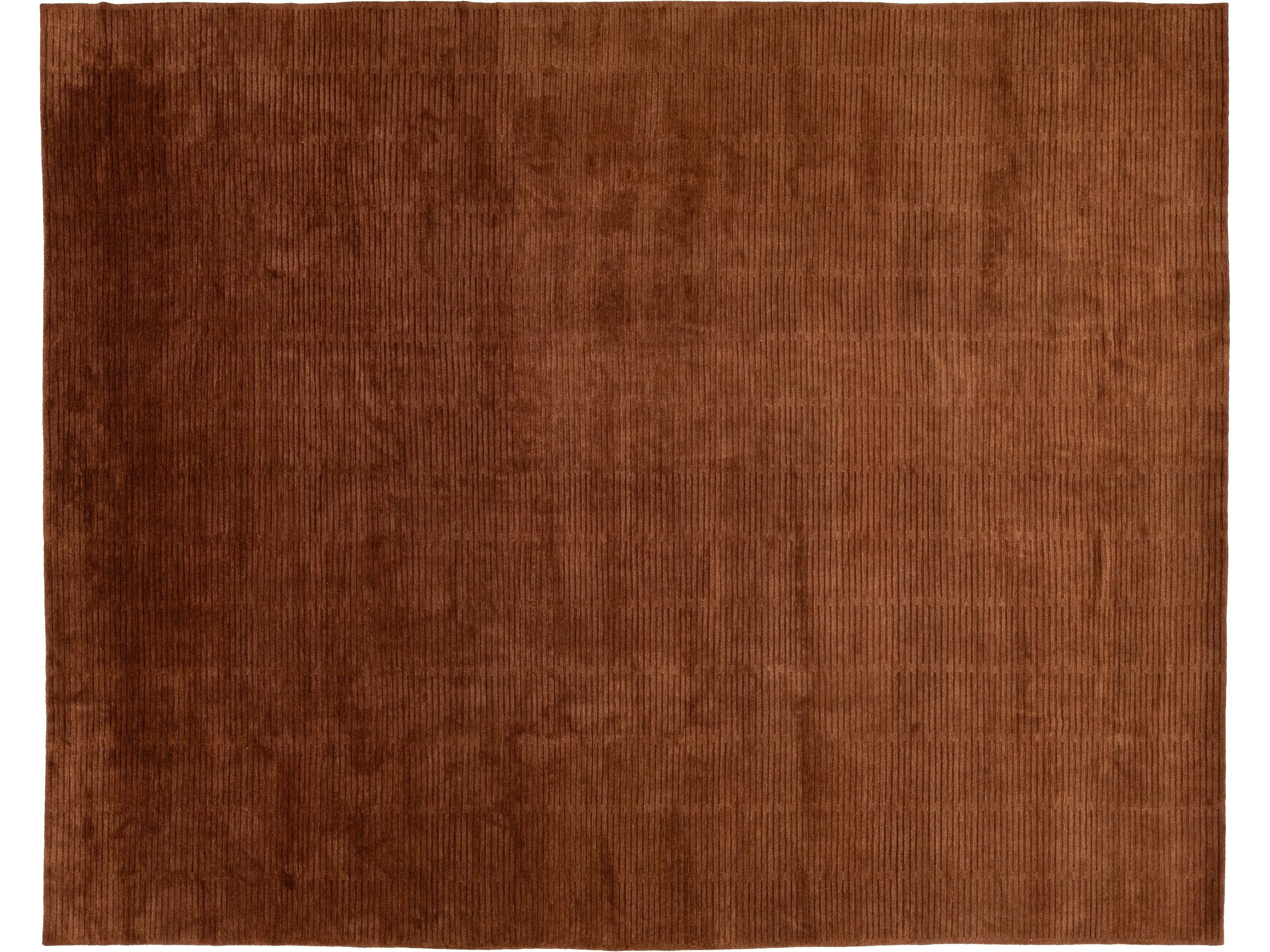 Modern Tibetan Wool & Silk Rug 12 X 15