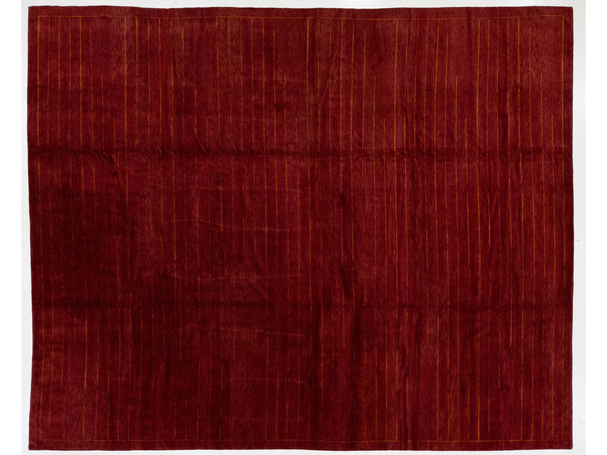 Modern Tibetan Wool & Silk Rug 13 X 16