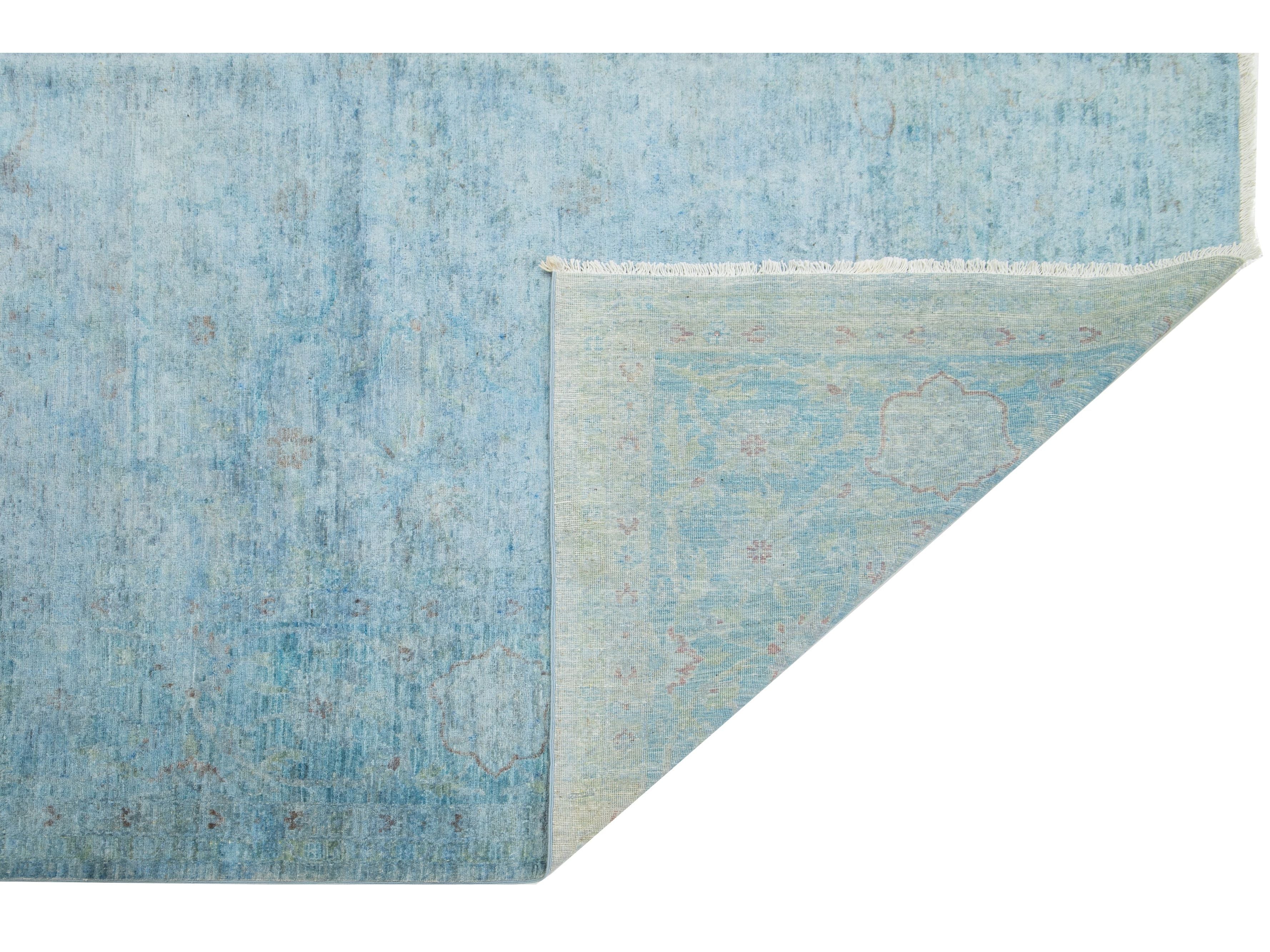 Modern Ziegler Wool Rug 10 X 14