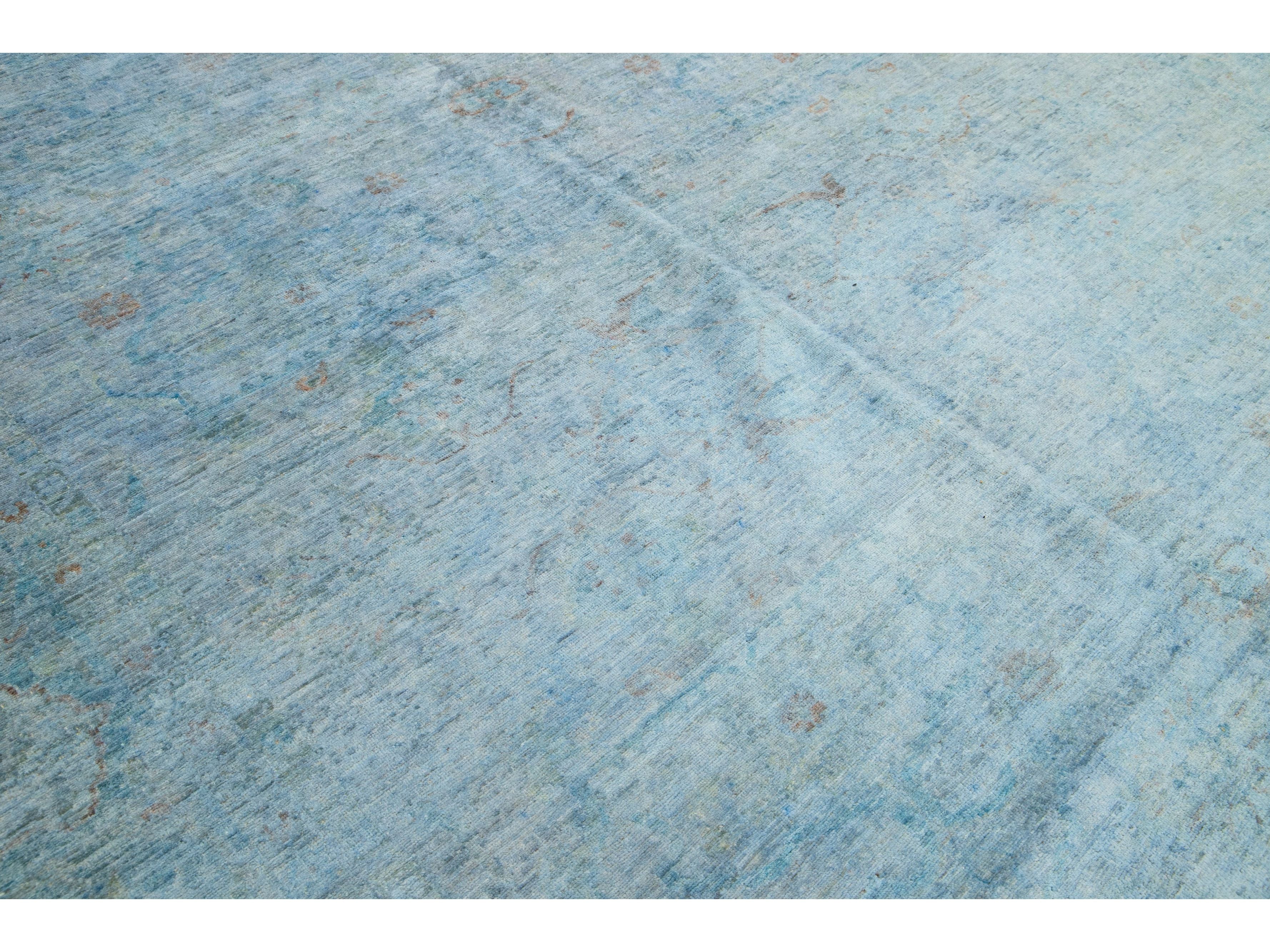 Modern Ziegler Wool Rug 10 X 14