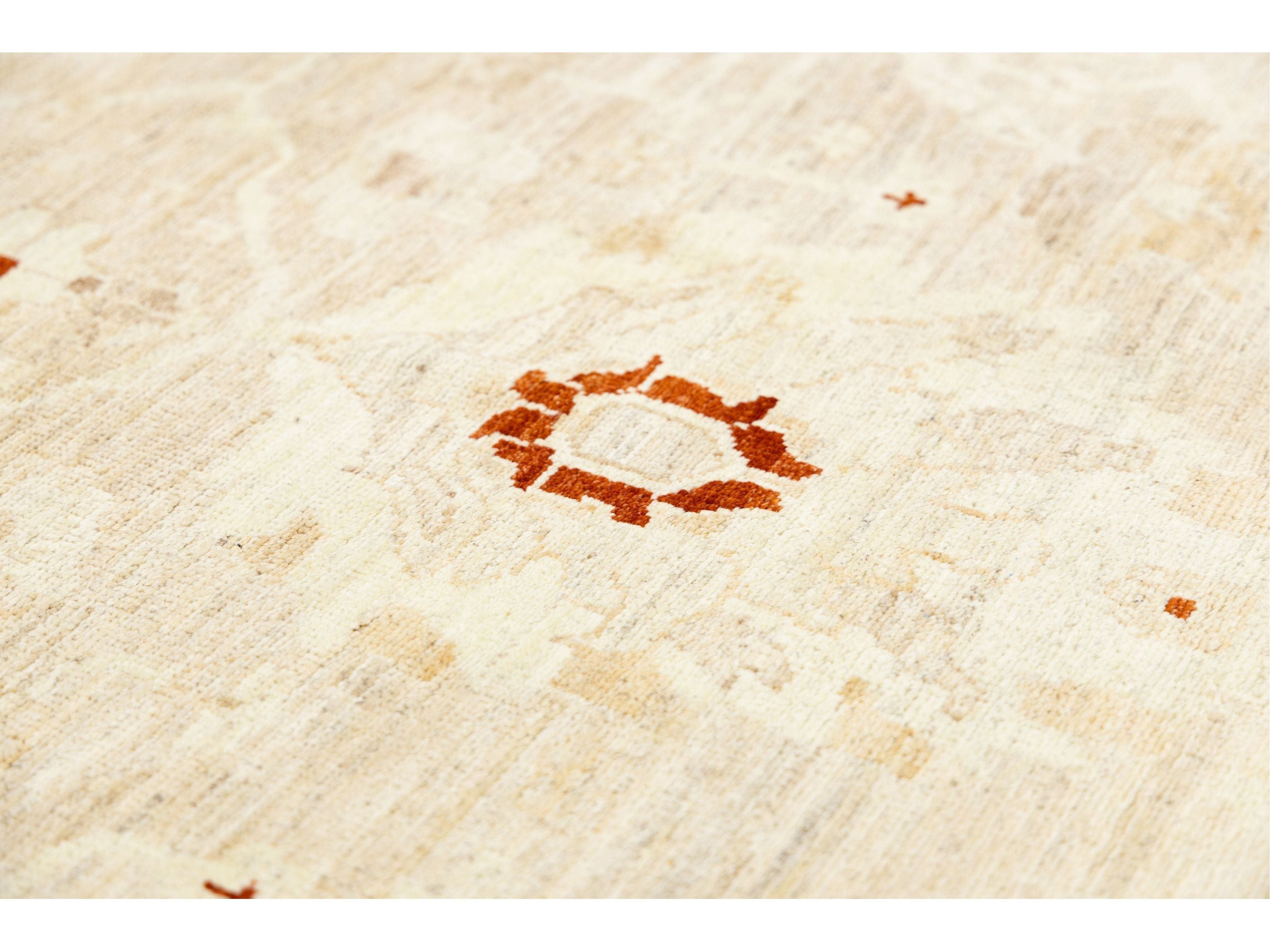 Modern Sultanabad Wool Rug 14 X 19