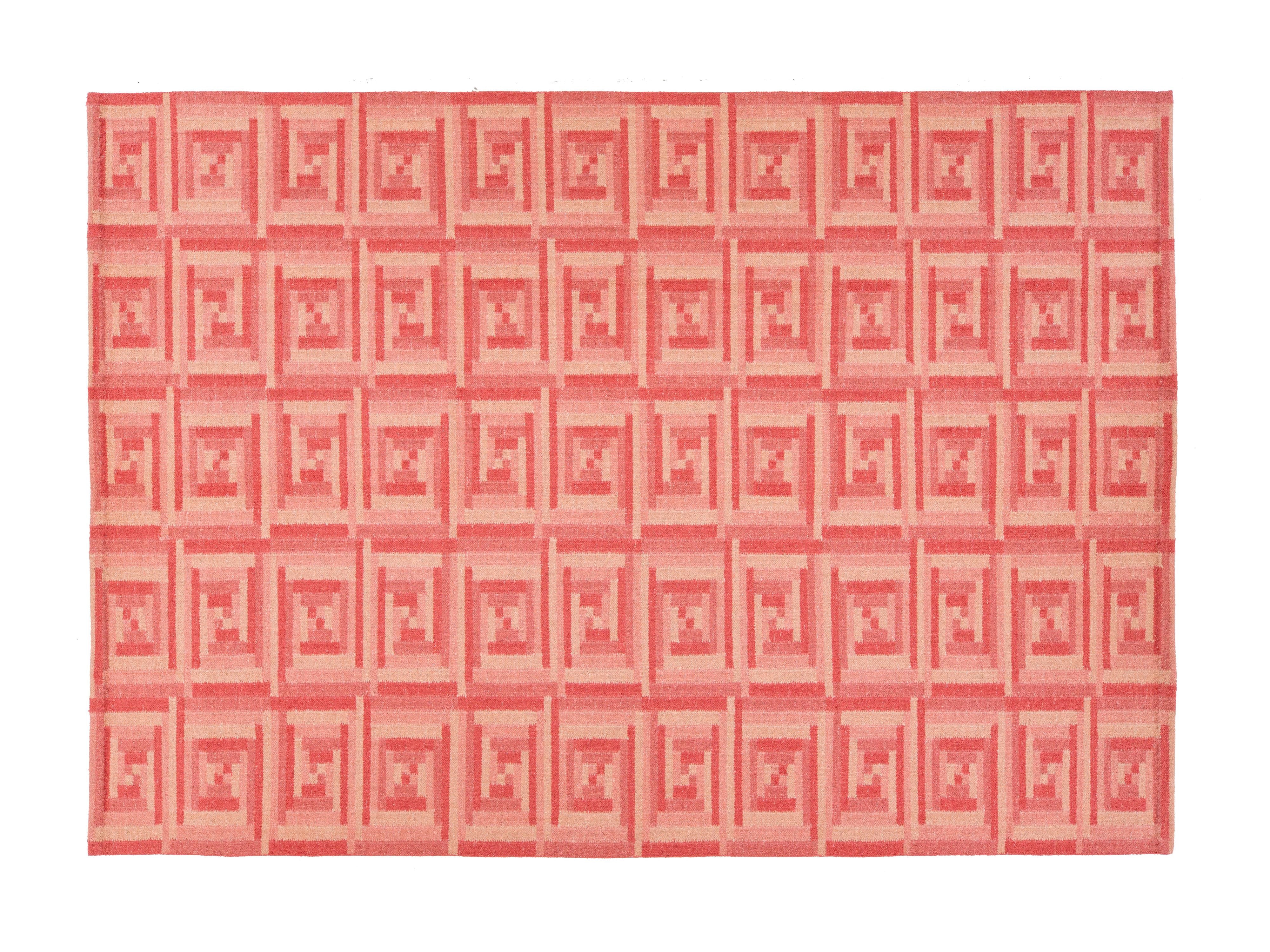 Modern Scandinavian Wool Rug 10 X 14