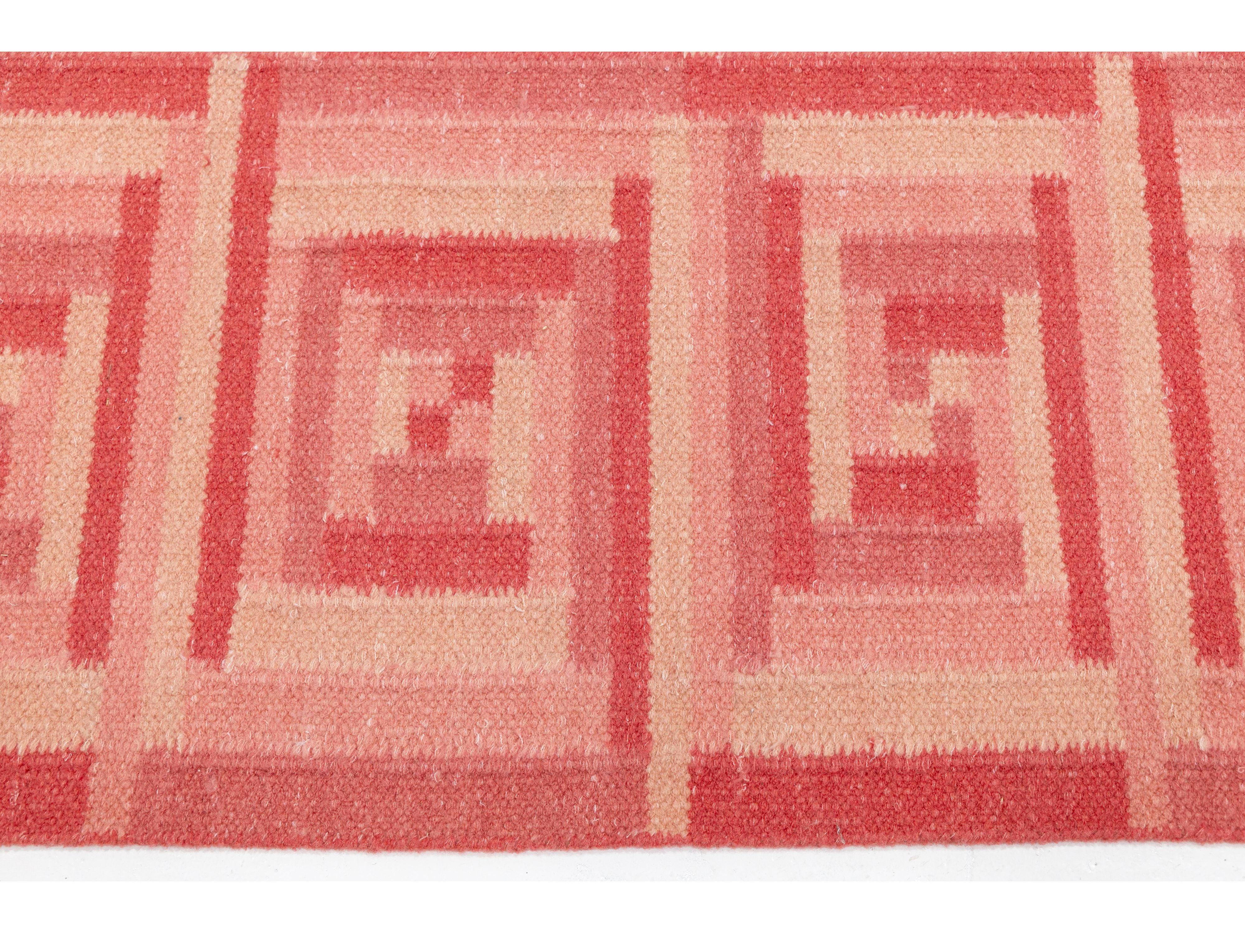 Modern Scandinavian Wool Rug 10 X 14