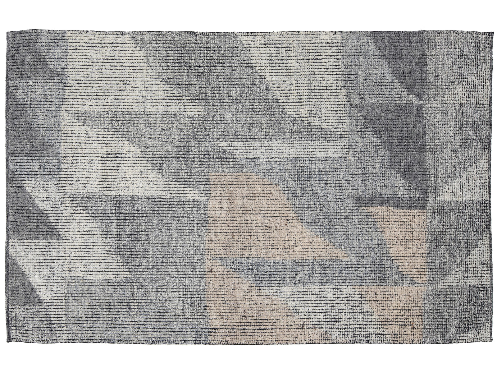 Modern Moroccan Wool Rug 5 x 8
