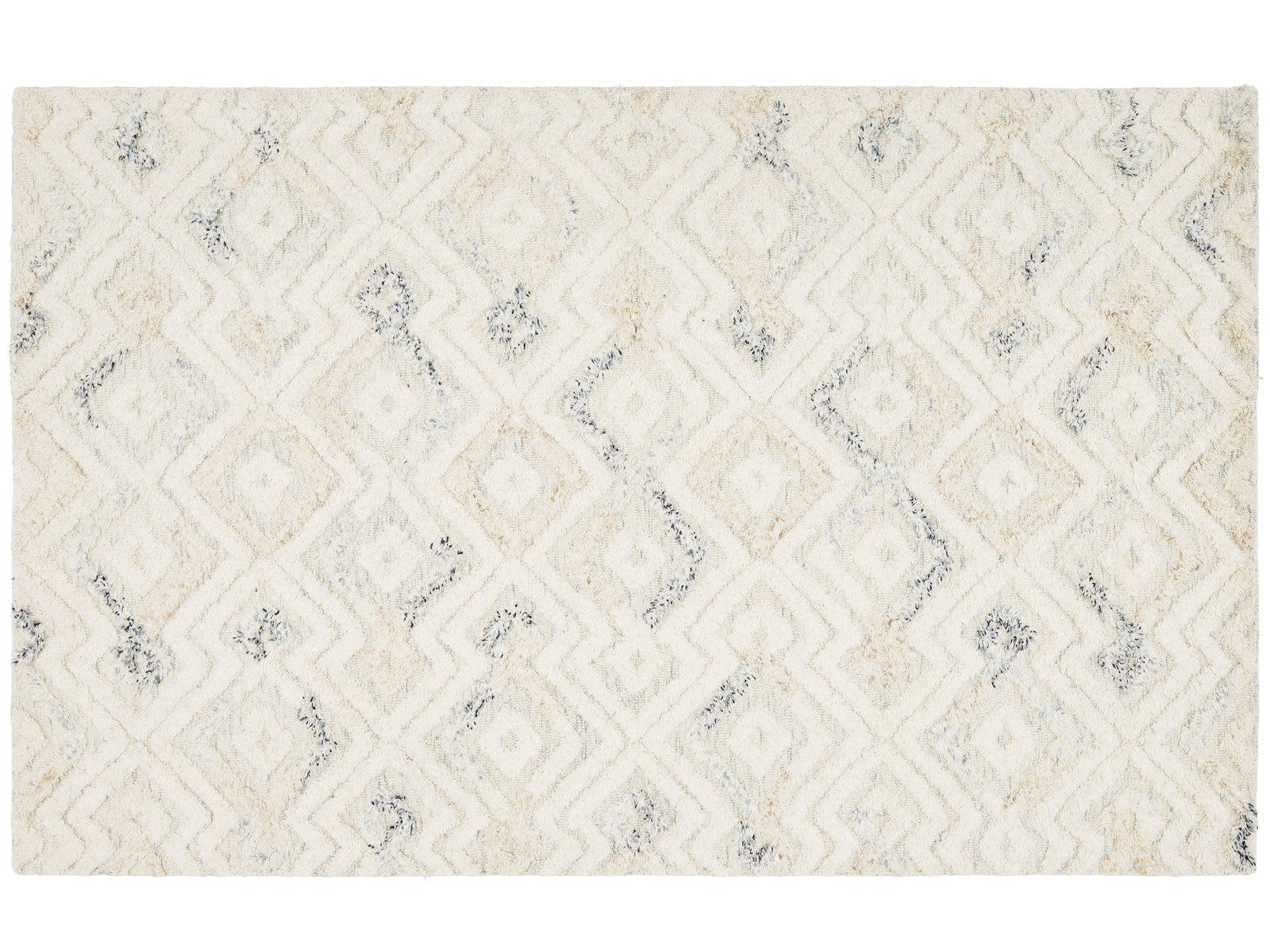 Modern Moroccan Wool Rug 5 X 8