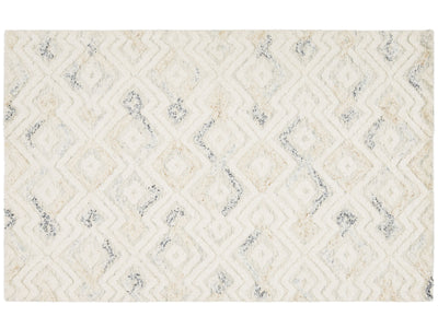 Modern Moroccan Wool Rug 5 X 8