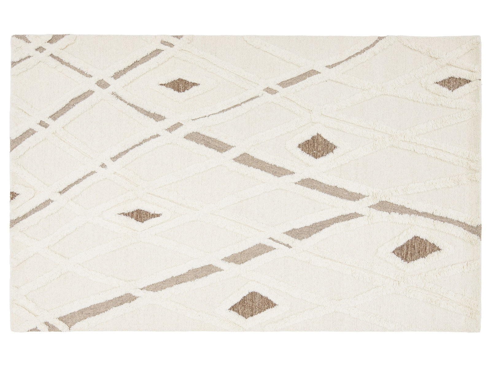 Modern Moroccan Wool Rug 5 X 8