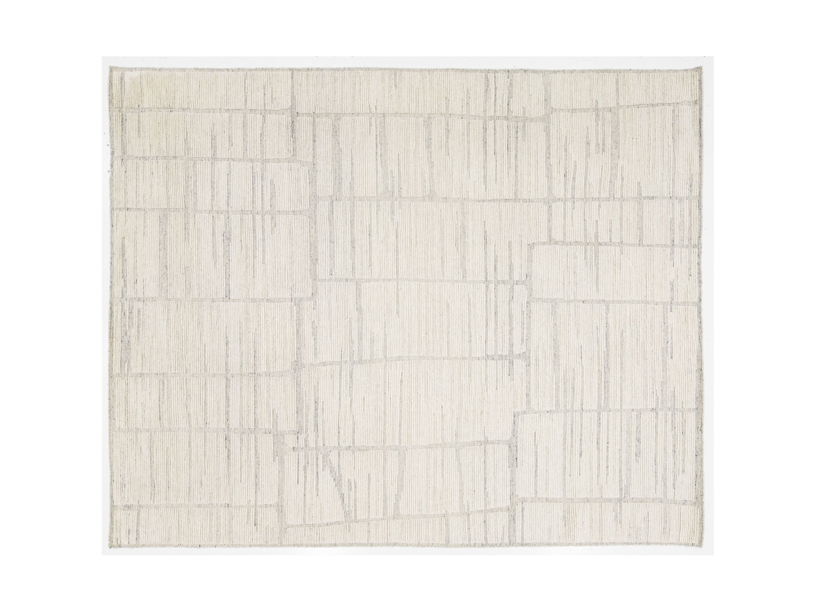 Modern Moroccan Wool Rug 8 X 10