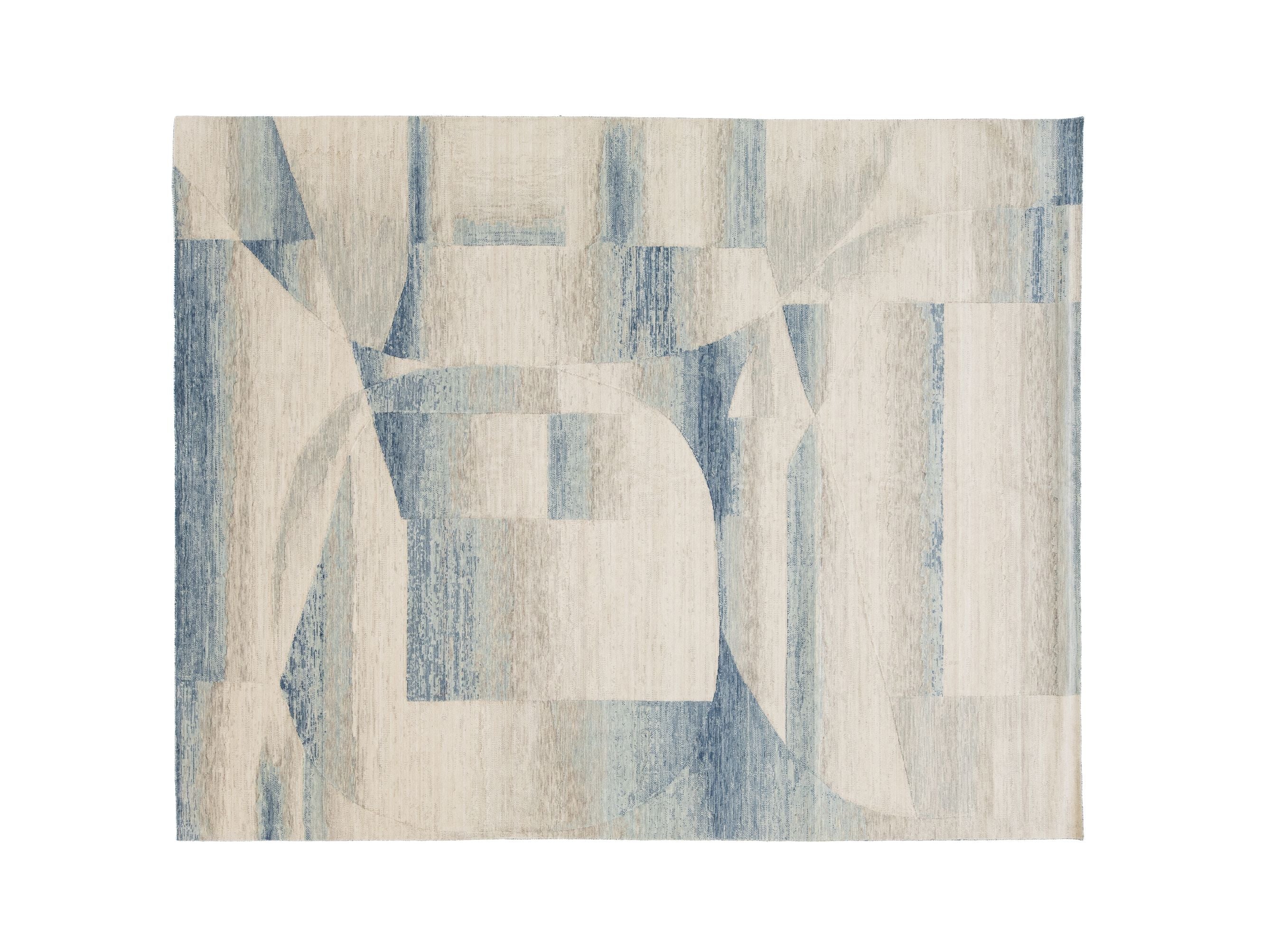 Modern Wool and Nylon Blend Rug 8 X 10