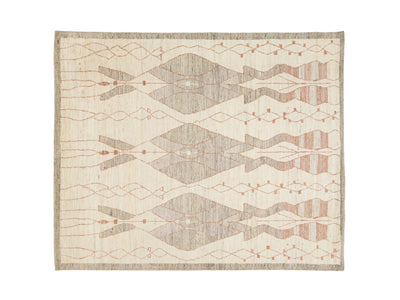 Modern Moroccan Wool Rug 8 X 10