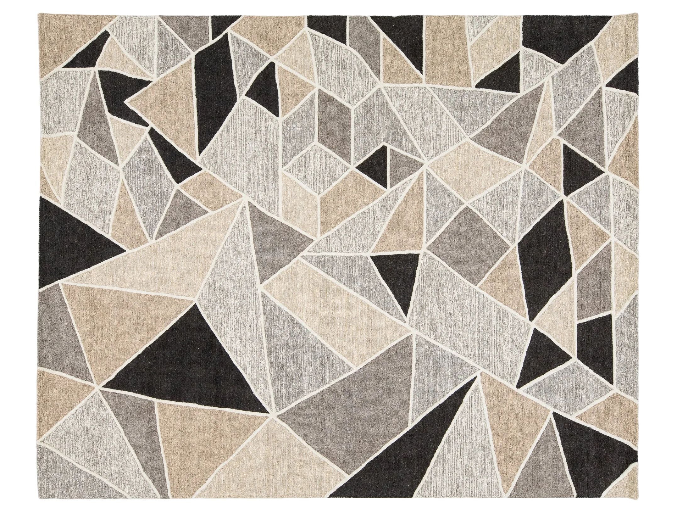 Modern Wool Rug 8 X 10