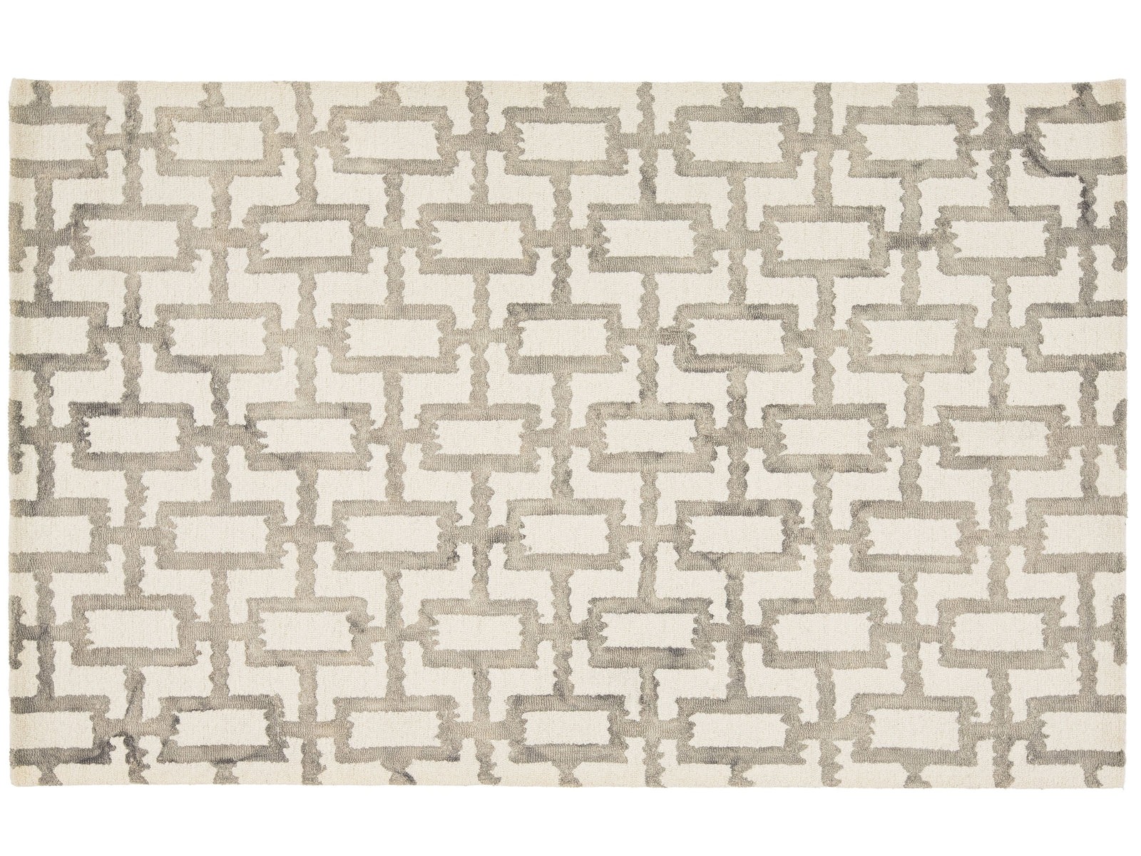 Modern Wool Rug 5 X 8