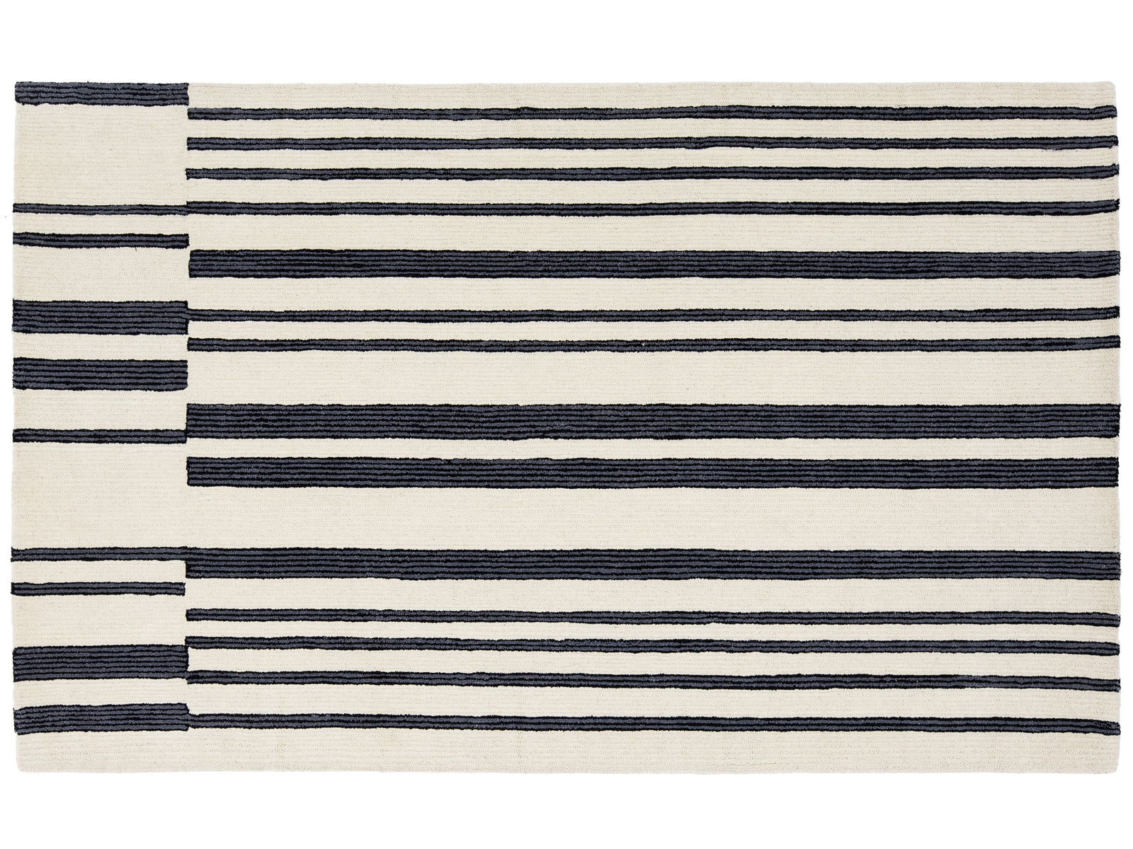 Modern Moroccan Wool Rug 5 X 8
