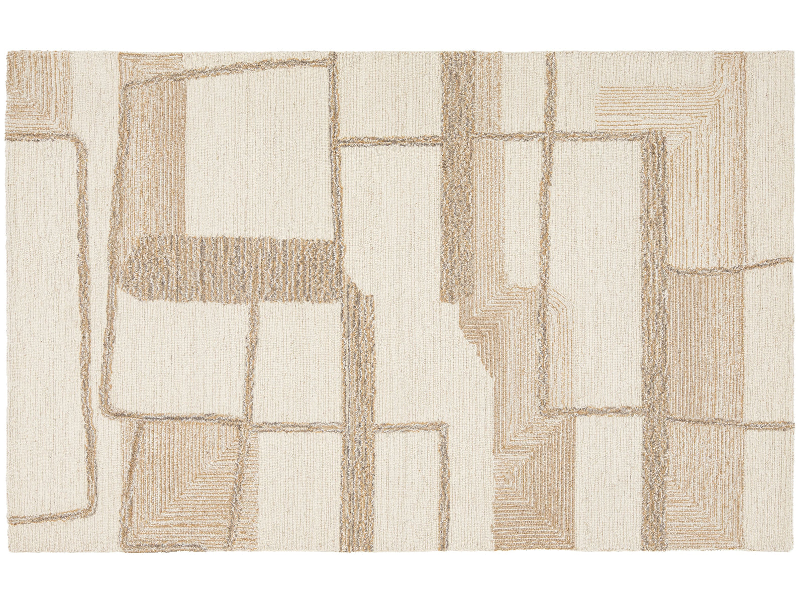 Modern Wool Rug 5 X 8