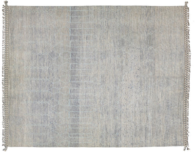 Modern Moroccan Wool Rug 12 X 16