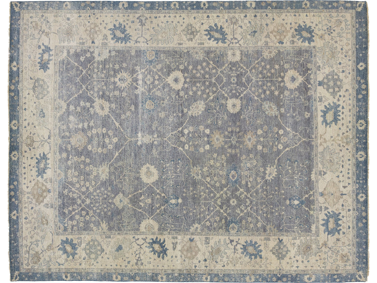 Modern Mahal Wool Rug 12 X 15