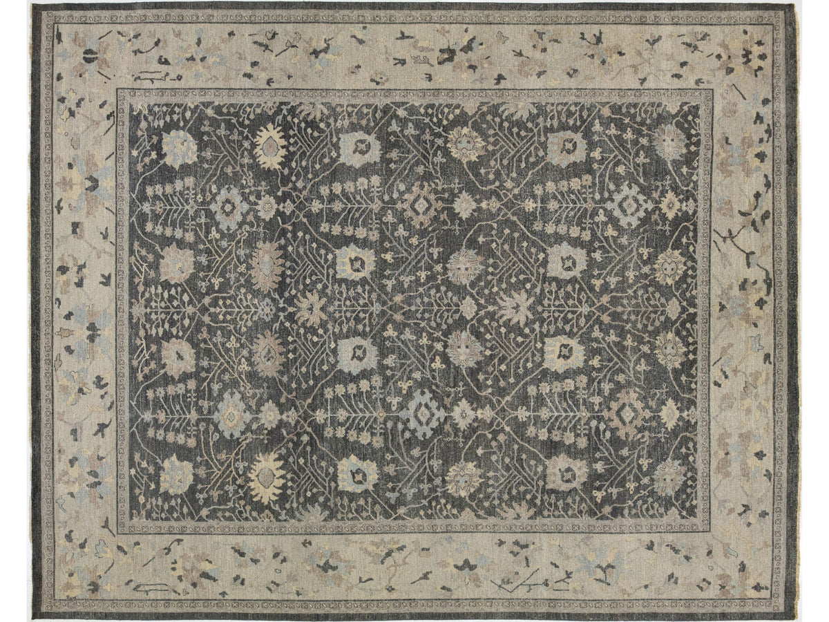 Modern Mahal Wool Rug 12 X 15