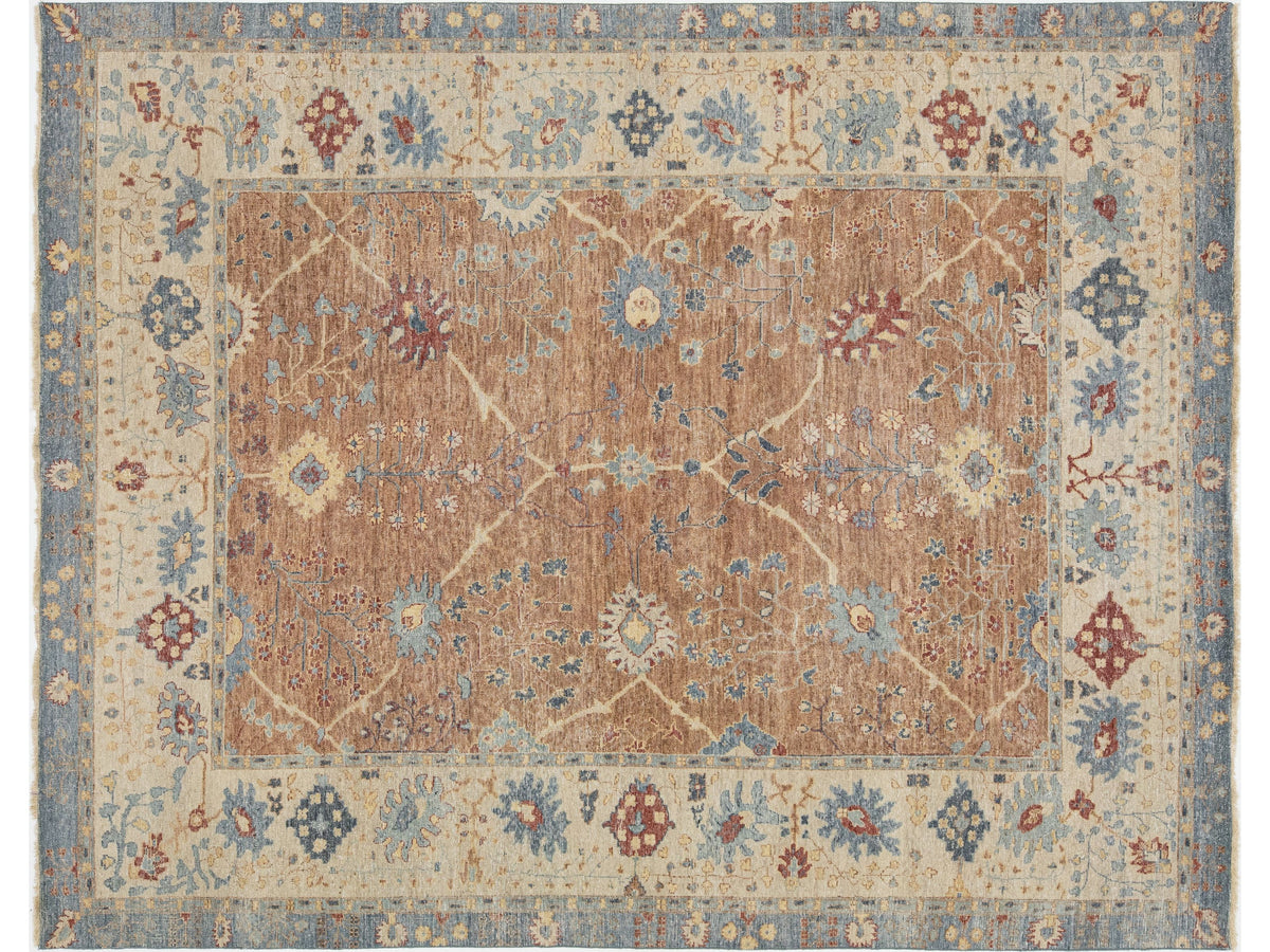 Modern Tabriz Wool Rug 8 X 10