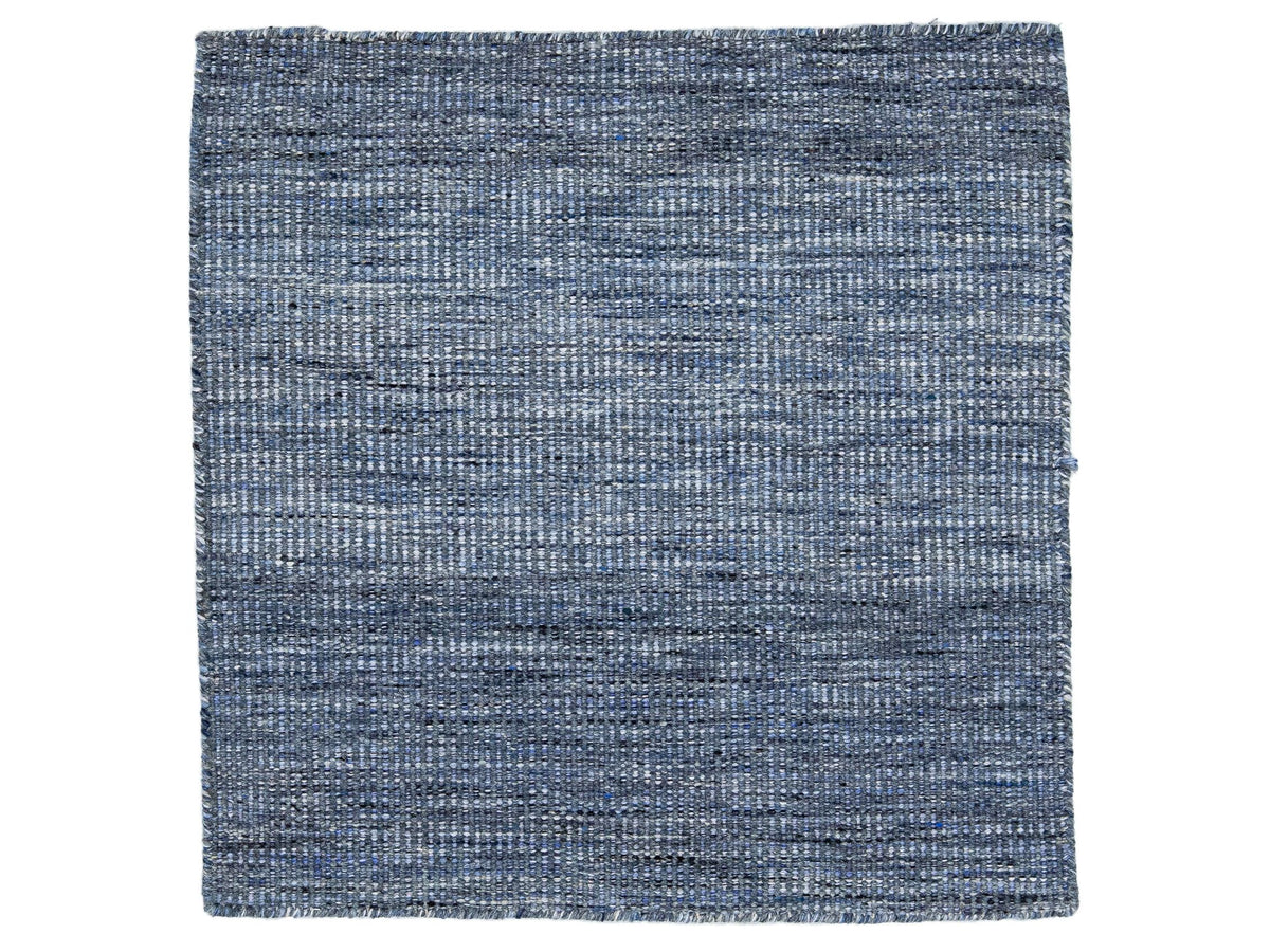 Modern Kilim Flatweave Wool Custom Rug