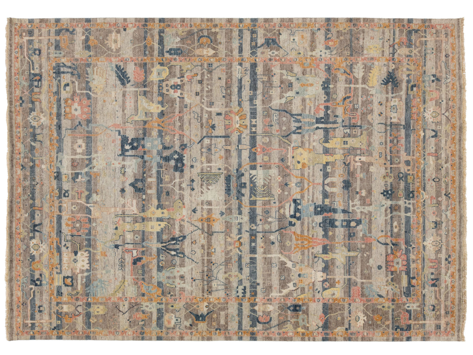 Modern Bidjar Wool Rug 10 X 14