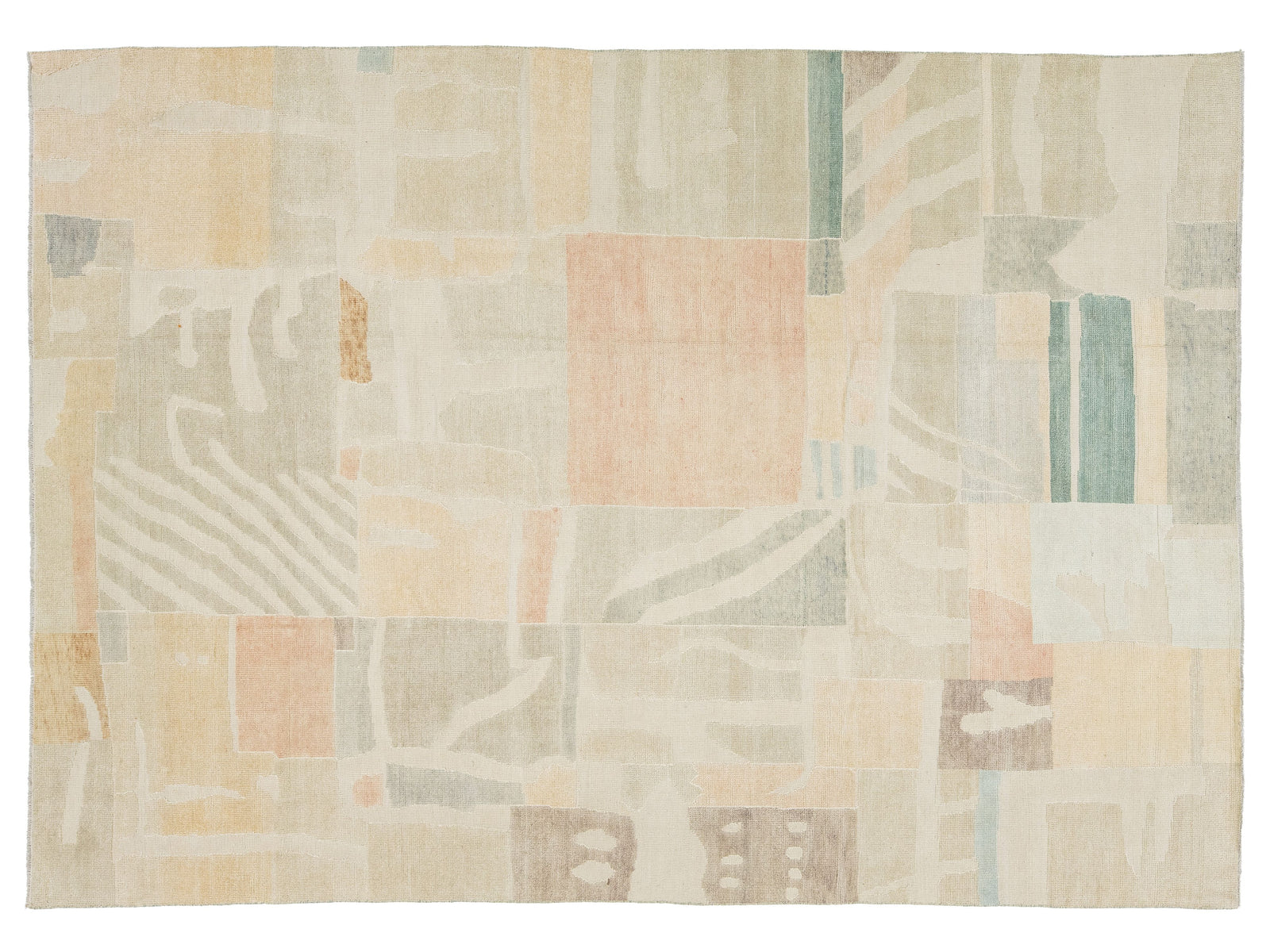 Modern Wool Rug 10 X 14