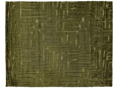 Modern Moroccan Wool Rug 12 X 15