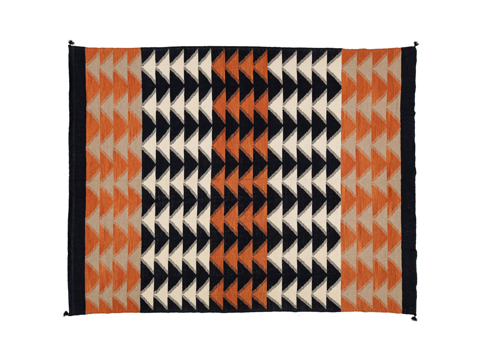 Modern Navajo Wool Rug 9 X 12