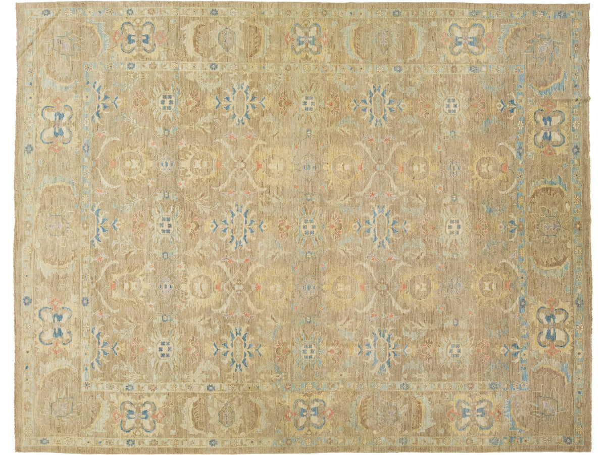 Modern Sultanabad Wool Rug 12 X 16