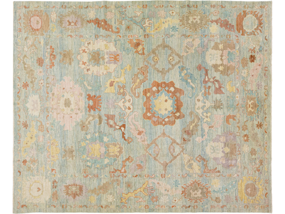 Modern Sultanabad Wool Rug 10 X 12