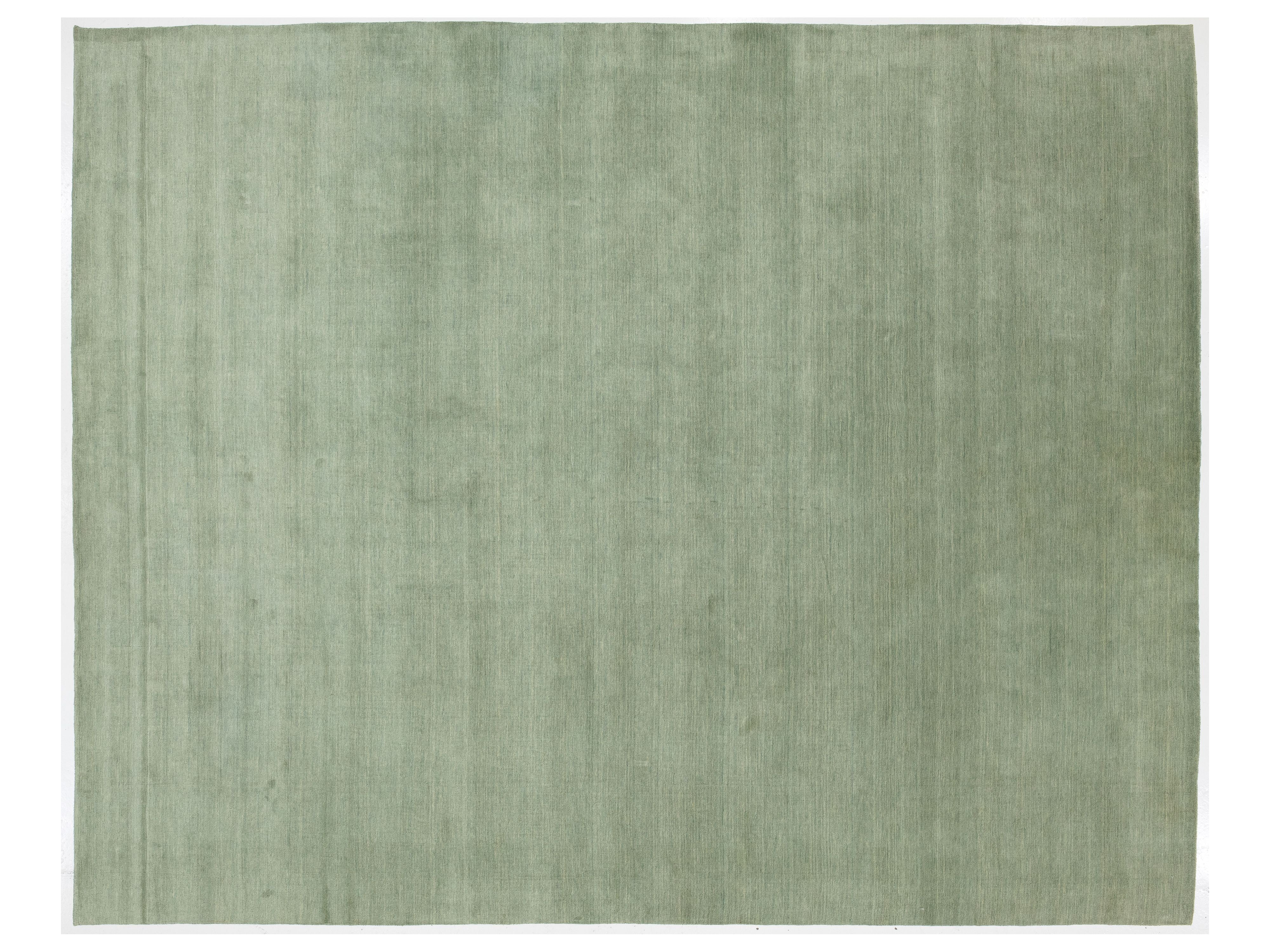 Modern Gabbeh Wool Rug 12 X 15