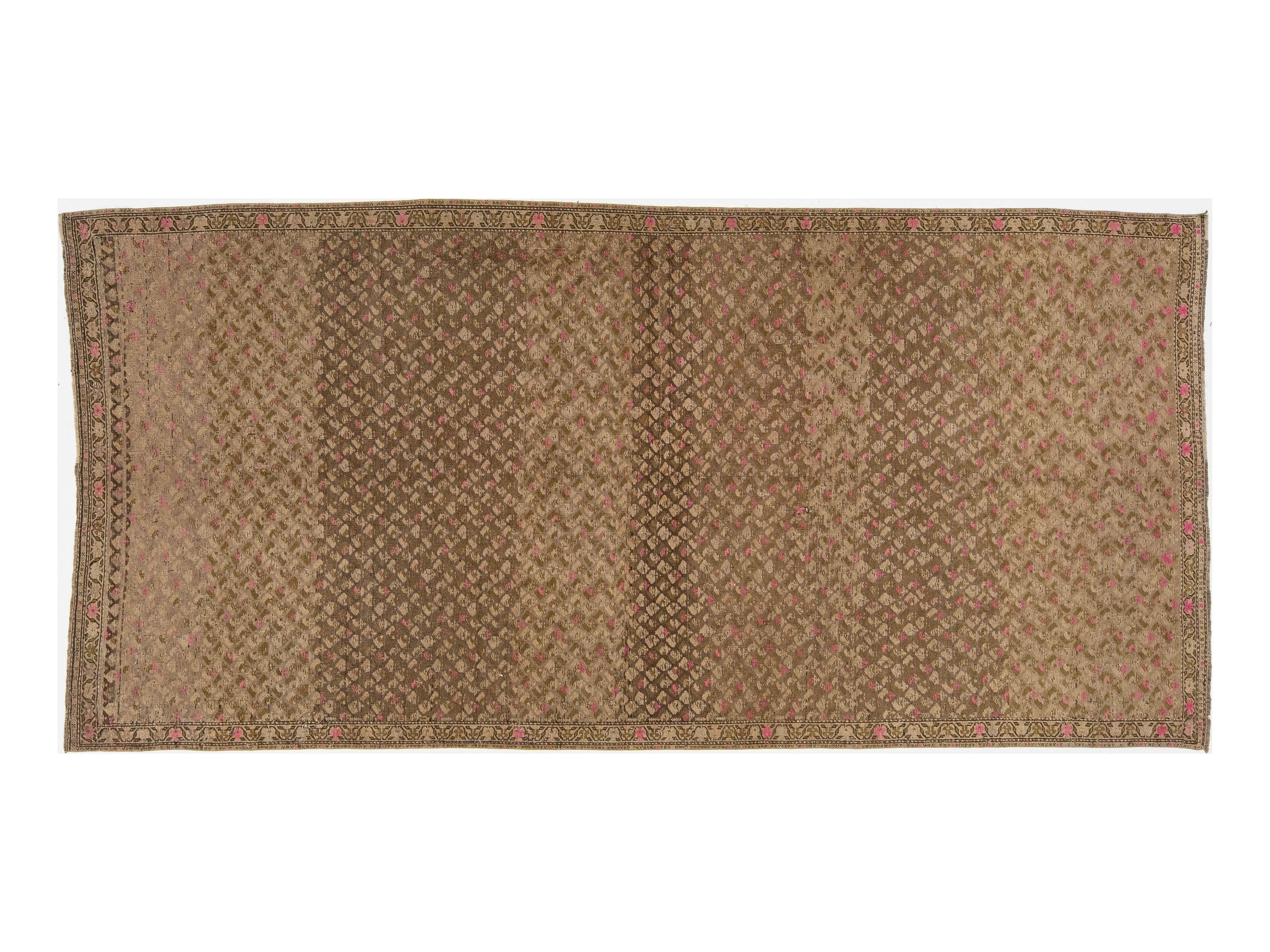Antique Karadagh Wool Runner 5 X 10