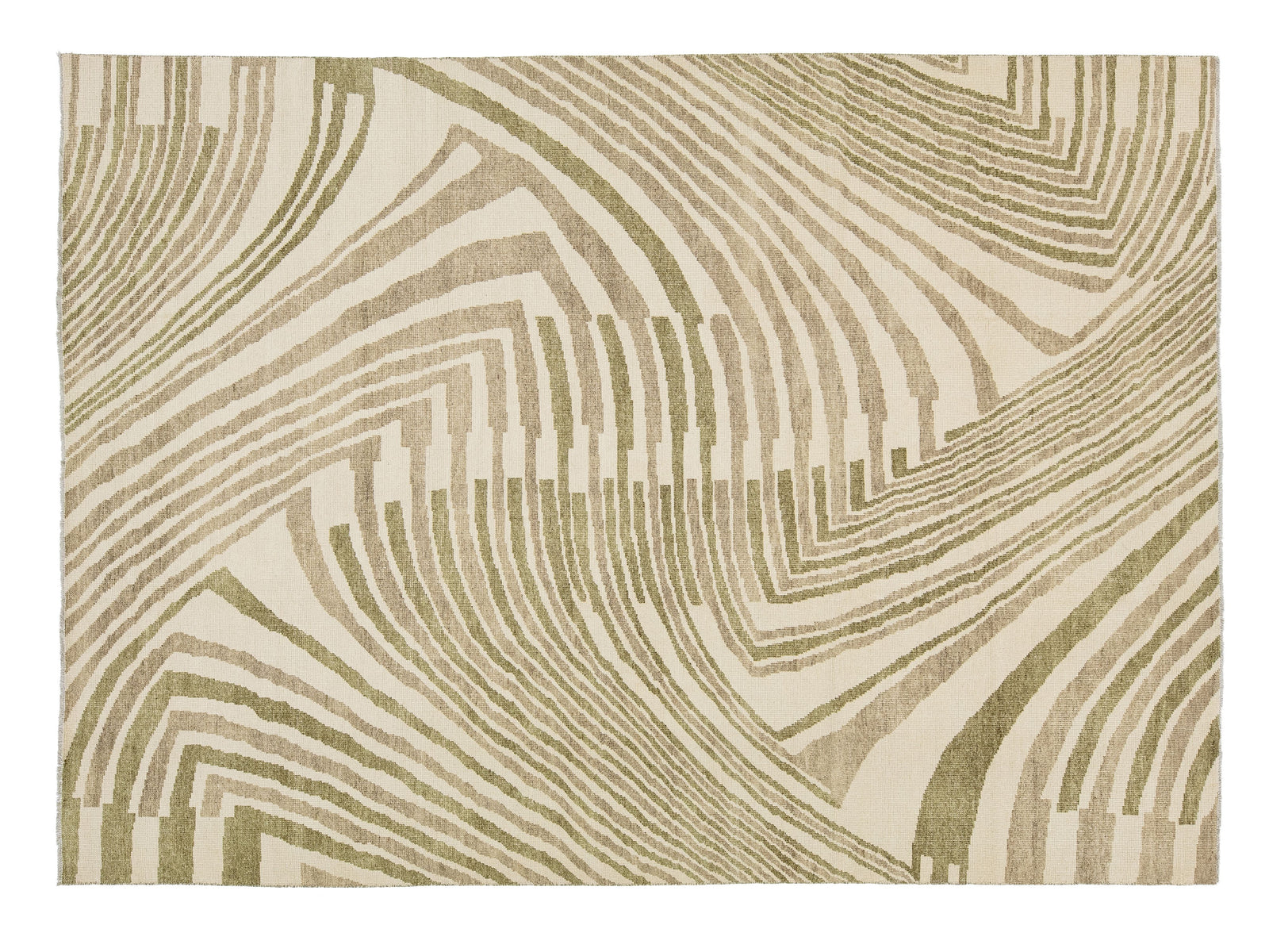 Modern Wool Rug 10 X 14