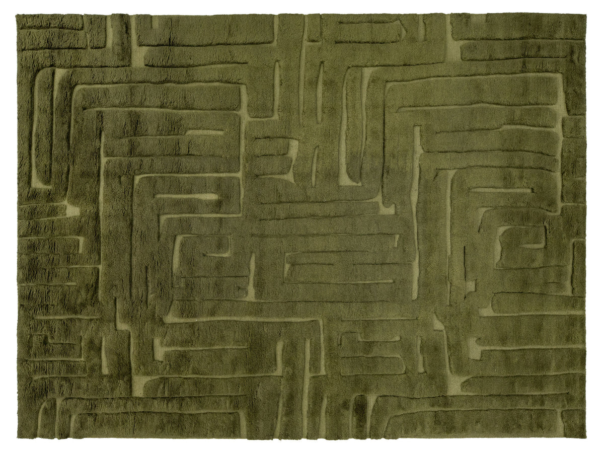 Modern Moroccan Wool Rug 10 X 14