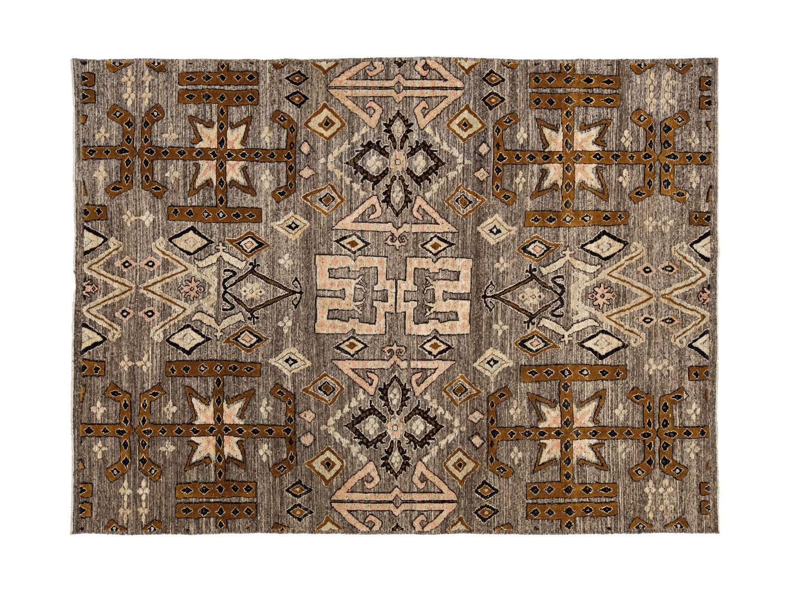 Modern Tulu Wool Rug 9 X 12