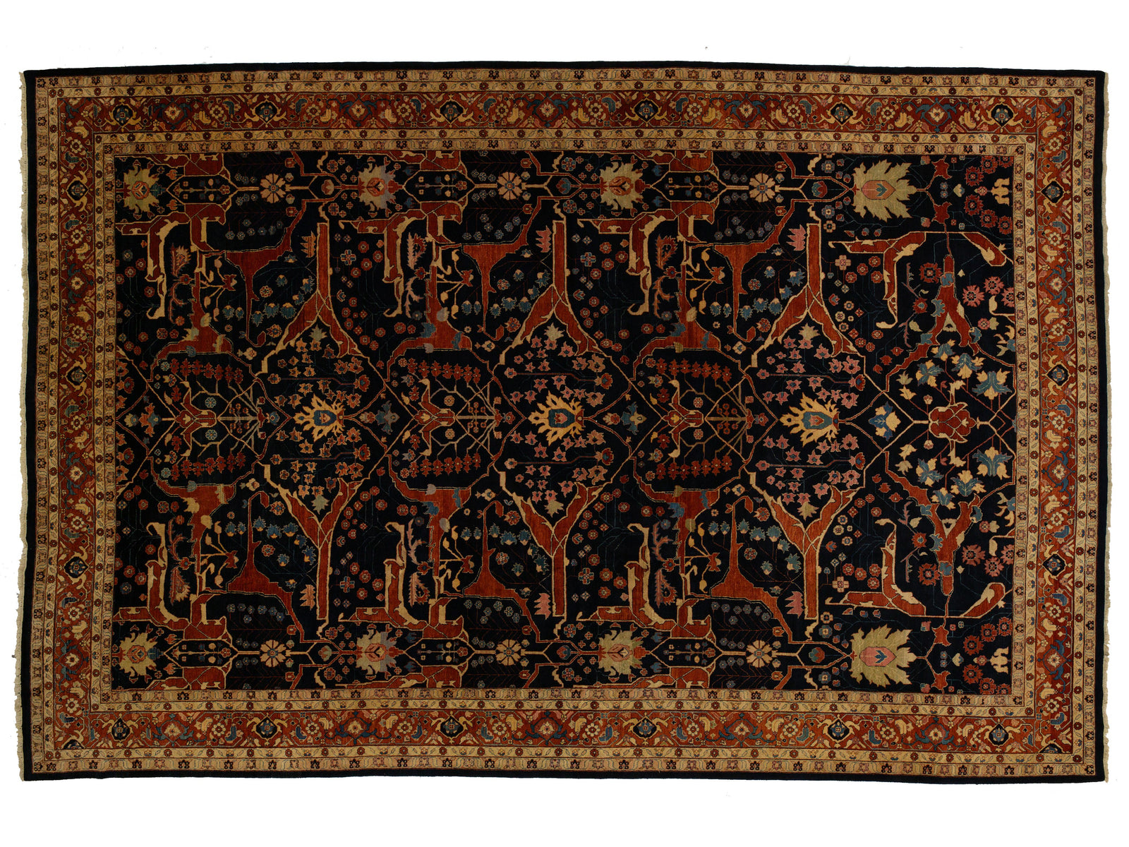 Modern Bidjar Wool Rug 16 X 25