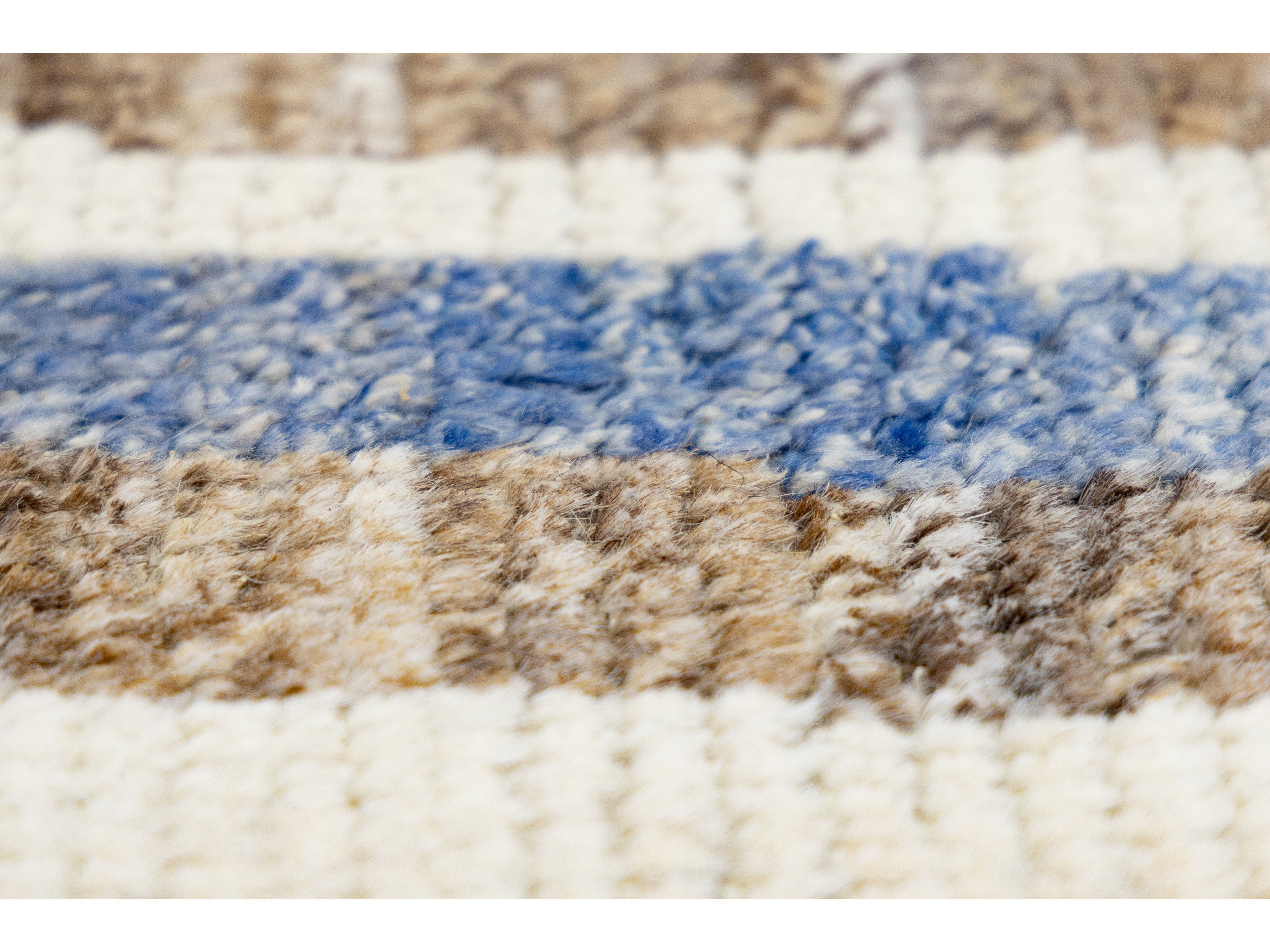 Modern Moroccan Wool Rug 9 X 12