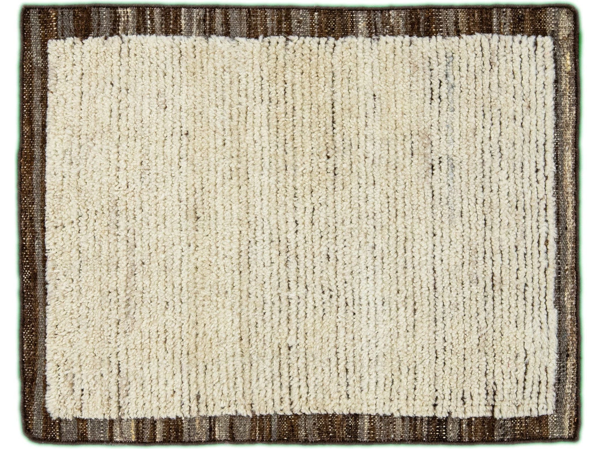 Modern Moroccan Wool Custom Rug